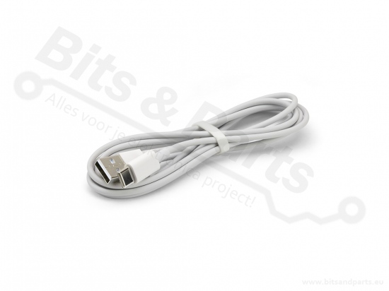 USB Aansluitkabel USB A <-> USB C 0,5 meter wit